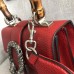 Gucci Web Shoulder Strap Dionysus Mini Top Handle Bag 523367 Red 2018