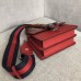 Gucci Web Shoulder Strap Dionysus Mini Top Handle Bag 523367 Red 2018