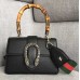 Gucci Web Shoulder Strap Dionysus Mini Top Handle Bag 523367 Black 2018