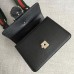 Gucci Web Shoulder Strap Dionysus Mini Top Handle Bag 523367 Black 2018