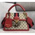 Gucci Queen Margaret Metal Bee Web GG Supreme Small Top Handle Bag 476541 2018