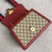 Gucci Queen Margaret Metal Bee Web GG Supreme Small Top Handle Bag 476541 2018