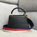 Gucci Queen Margaret Metal Bee Small Top Handle Bag 476541 Leather Black 2018