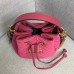 Gucci GG Marmont Quilted Velvet Bucket Top Handle Bag 476674 Pink 2018