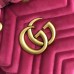 Gucci GG Marmont Quilted Velvet Bucket Top Handle Bag 476674 Pink 2018