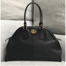 Gucci RE(BELLE) Large Top Handle Bag 515937 Black 2018