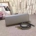 GUCCI GG MARMONT LEATHER TOP HANDLE 421890 GREY 2017