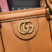 Gucci RE(BELLE) Medium Top Handle Bag ‎516459 Brown 2018