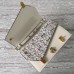 Gucci Ottilia Calfskin Leather Small Top Handle 488715 White 2017