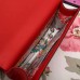 Gucci Ottilia Calfskin Leather Small Top Handle 488715 Red 2017