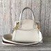 Gucci GucciTotem Medium Top Handle Bag With Enameled Butterfly 505342 White 2018