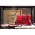 Gucci Dionysus hibiscus red leather top handle bag 421999