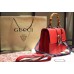 Gucci Dionysus hibiscus red leather top handle bag 421999