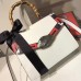 Gucci Lilith leather top handle bag 453751 WHITE(SuperM-711001)