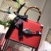 Gucci Lilith leather top handle bag  453751 Red (SuperM-711002)