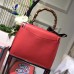 Gucci Lilith leather top handle bag  453751 Red (SuperM-711002)