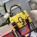 Gucci  Dionysus leather top handle bag 448075 Yellow  (SuperM-71907)