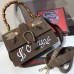 Gucci  Dionysus Suede top handle bag with bee  Brown  (SuperM-71910)