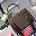 Gucci  Dionysus Suede top handle bag with bee  Brown  (SuperM-71910)