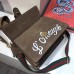 Gucci  Dionysus Suede top handle bag with bee  Brown  (SuperM-71910)