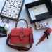 Gucci  Dionysus smooth leather top handle bag 448075  Red (SuperM-71918)