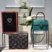 Gucci  Dionysus grained leather top handle bag 448075 Green (SuperM-71923)