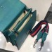 Gucci  Dionysus grained leather top handle bag 448075 Green (SuperM-71923)