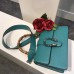 Gucci  Dionysus grained leather top handle bag 448075 Green (SuperM-71923)