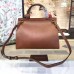Gucci GG Marmont leather top handle 421890 brown
