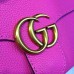 Gucci GG Marmont leather top handle 421890 rose pink
