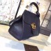 Gucci GG Marmont leather top handle 421890 black