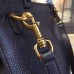 Gucci GG Marmont leather top handle 421890 black