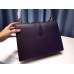 Gucci cat lock leather top handle bag 421998 Black