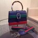Gucci Dionysus leather top handle bag 421999 Blue