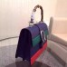 Gucci Dionysus leather top handle bag 421999 Blue