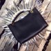 Gucci miss GG leather top handle bag 323675 Black