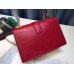 Gucci Cat Lock leather top handle bag 421997 Red Leather