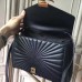 Gucci Margaret Quilted Leather Metal Bee Detail Top Handle Bag 476531 Black 2017