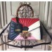 Gucci Margaret Quilted Leather Metal Bee Detail Top Handle Bag 476531 Red/Pink 2017