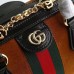 Gucci Ophidia Medium Top Handle Bag ‎524532 Chestnut Suede 2018