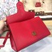 Gucci GG Marmont leather top handle 421890 red