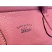 Gucci lady tassel leather top handle bag In Pink 354469