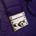 Gucci Padlock Gucci Signature top handle 428207 purple