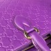 Gucci Padlock Gucci Signature top handle 428207 purple