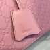 Gucci Padlock Gucci Signature top handle 428207 pink