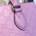 Gucci Padlock Gucci Signature top handle 428207 pink