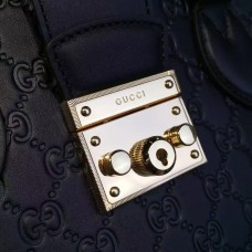 Gucci Padlock Gucci Signature top handle 428207 black