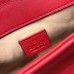 Gucci GG Marmont Mini Top Handle Bag 547260 Red