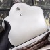 Gucci Frame Print Leather Top Handle Bag 495881 White 2018