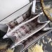 Gucci Frame Print Leather Top Handle Bag 495881 White 2018